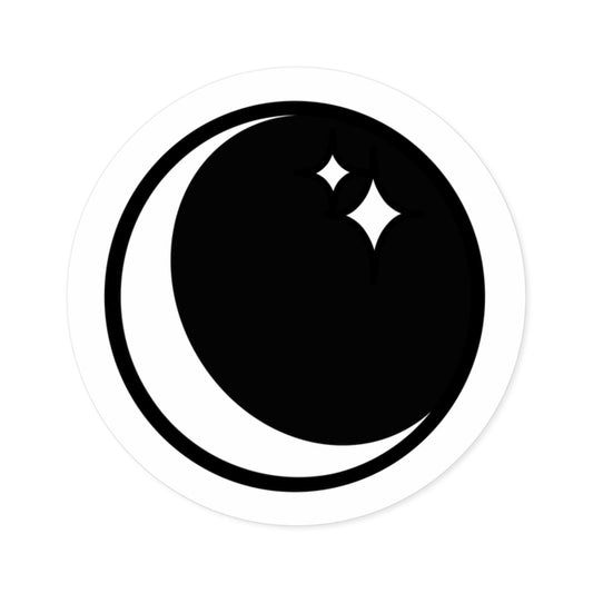 "Moon Tattoo" Sticker